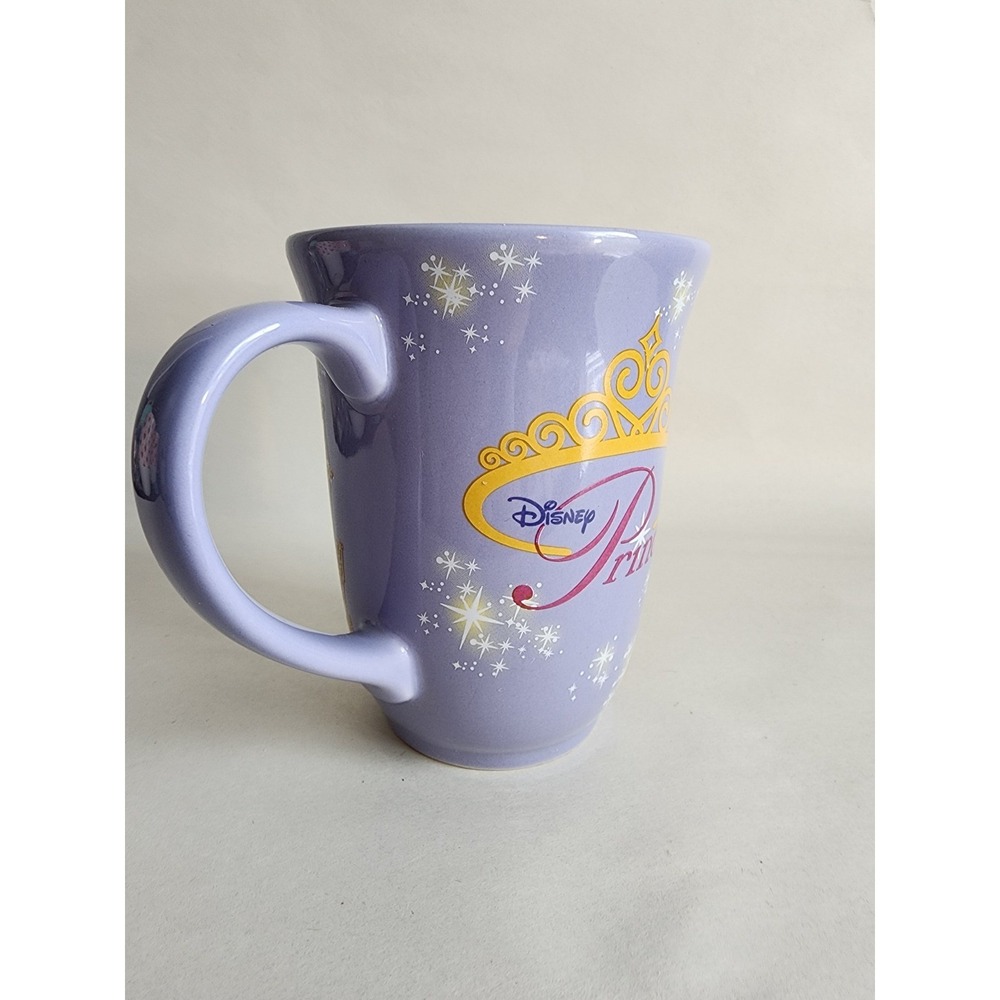 Disney Store Snow White Princess Coffee Mug Lavender Purple Ceramic Tea Cup - Picture 3 of 4